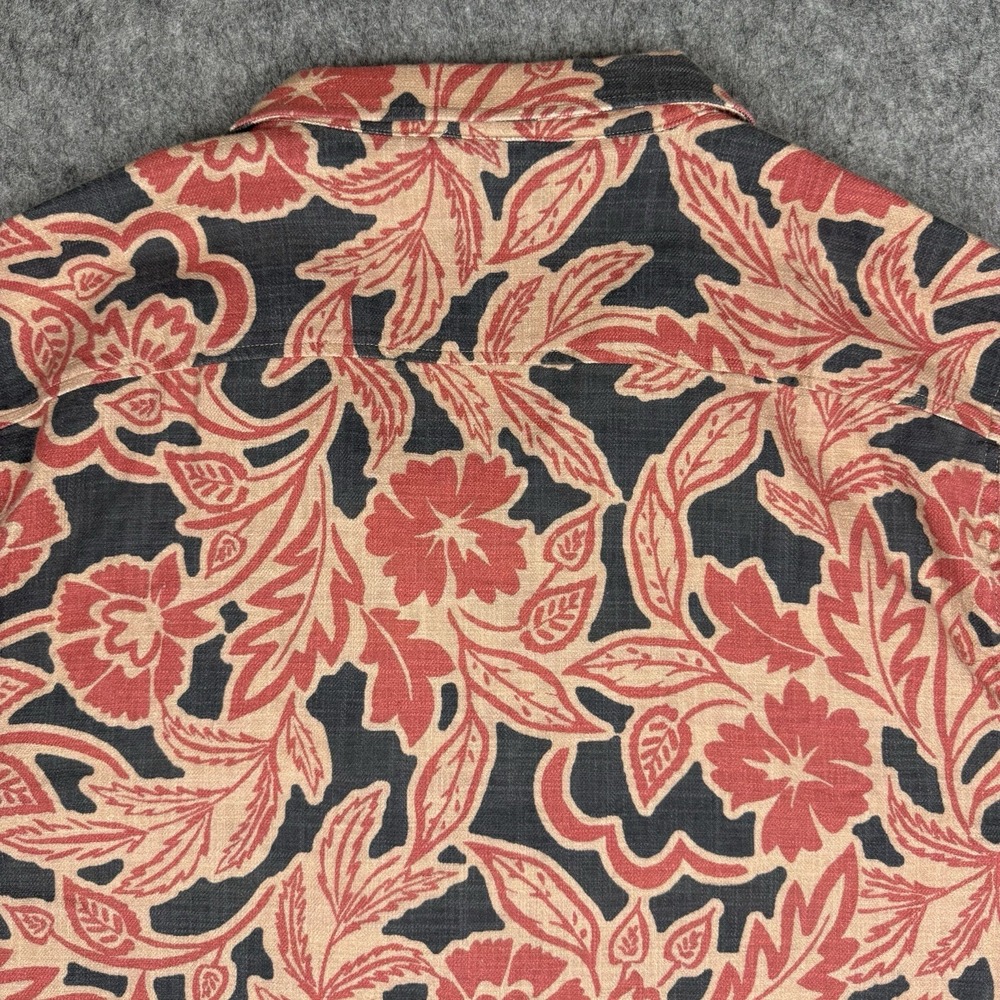 NWT Marine Layer Mens XXL Floral Stretch Selvage Resort Short Sleeve Shirt - Picture 13 of 13
